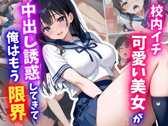 校内イチ可愛い美女が中出し誘惑してきて、俺はもう限界