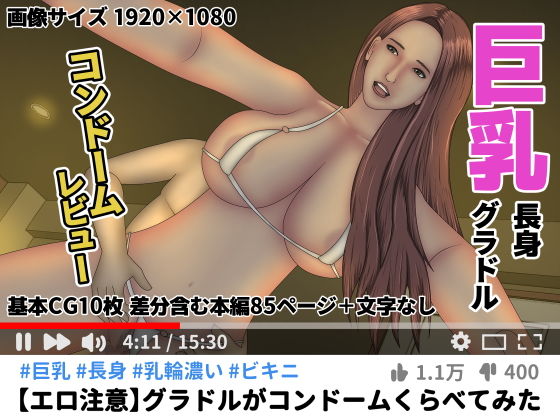 グラドルがコンドームくらべてみた