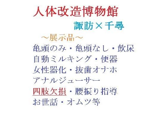 【創作BL小説】人体改造博物館1